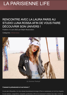 LA Laura Paris Interview